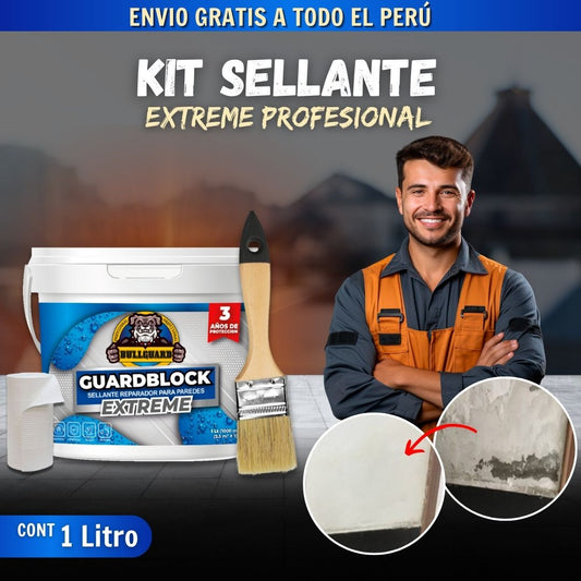 KIT SELLANTE EXTREME PROFESIONAL + BROCHA + MALLA F1