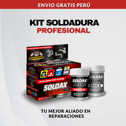 KIT SOLDADURA SOLDAX PROFESIONAL E2